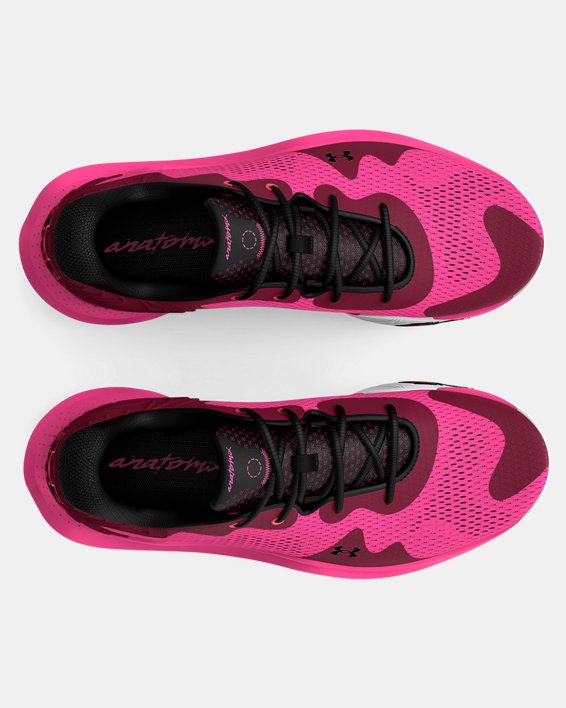 Chaussures de basketball UA Spawn 4 unisexes, Pink, pdpMainDesktop image number 2